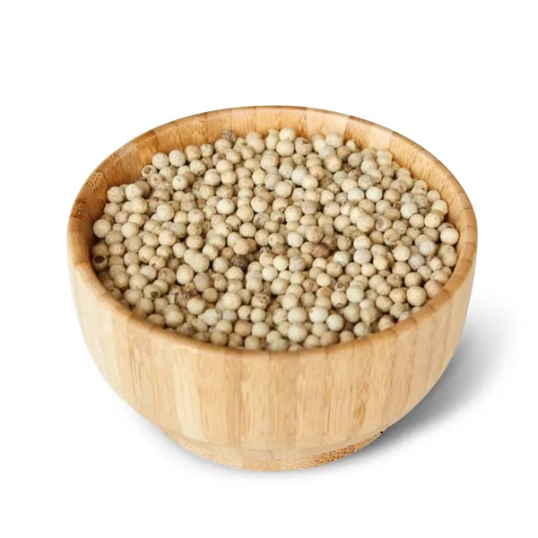 Weißer Pfeffer ganz